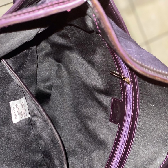 Versace Purple handbag - Picture 3 of 3